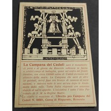 Cartolina Rovereto - La Campana dei Caduti