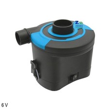 GONFIATORE POMPA A BATTERIA GONFIA - SGONFIA 3 ADATTATORI INCLUSI 6 VOLT