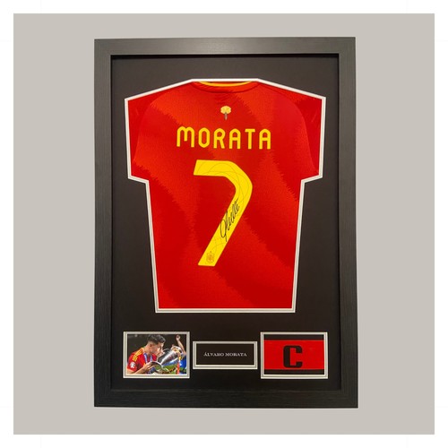 Maglia alvaro morata firmata - maglia, a