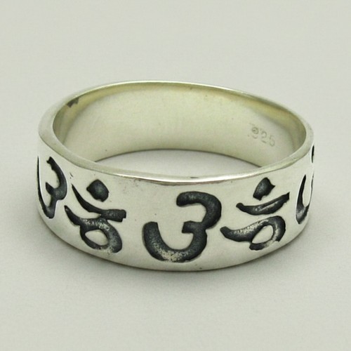 Anello mantra buddista - mantra,