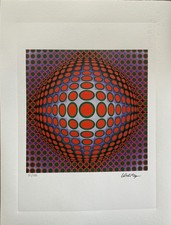 Victor Vasarely  (After)- Sans