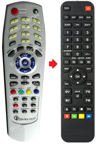 Telecomando ricambio per - di,