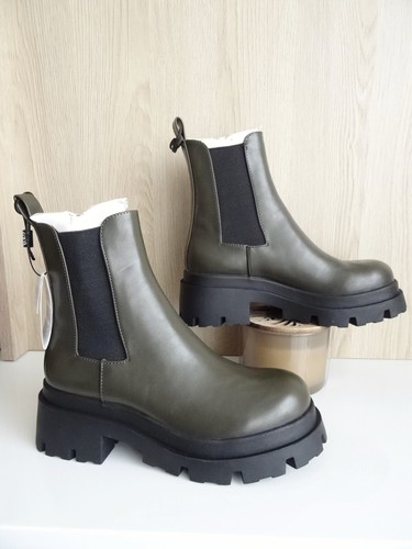 Zara stivaletti tacco medio - stivaletti,