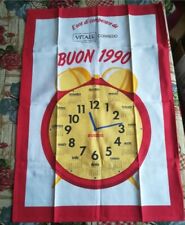 CANOVACCIO STROFINACCIO VINTAGE ZUCCHI PROMO VITALE CORREDO CALENDARIO 1990