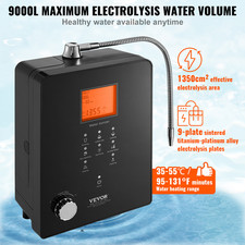VEVOR Dispositivo Ionizzatore per Alcalino Acqua Schermo LCD Da +500 a -800 Mv