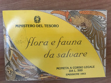 Italia  Argento 500 Lire 1993