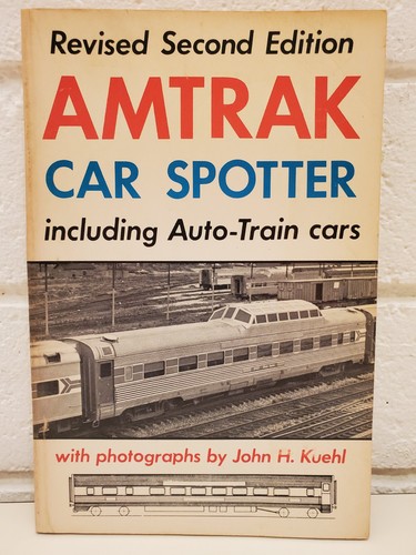 Amtrak car spotter 1973 - amtrak,