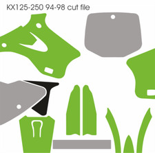 Modello vettoriale Kawasaki