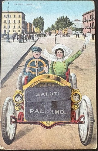 Palermo cartolina - palermo,