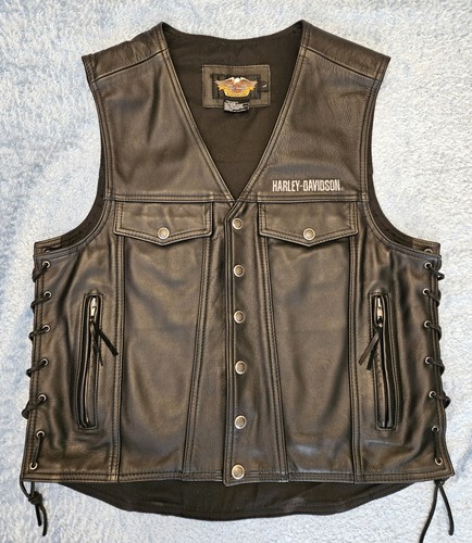 Gilet vera pelle pesante - gilet,