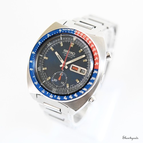Seiko speedtimer blu pogue - speedtimer,