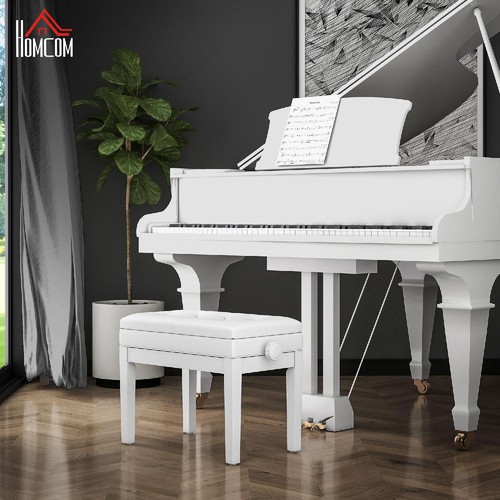 Sgabello pianoforte regolabile - sgabello,