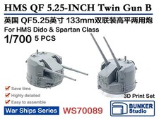 BUNKER 70089 1/700 HMS DI 5,25