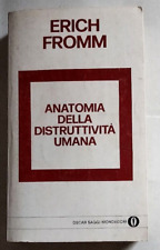 ANATOMIA DELLA DISTRUTTIVITA' UMANA - E.Fromm - Mondadori "Oscar Saggi" 1981