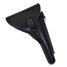 Fondina tedesca canna 6" seconda guerra mondiale Luger P08 marrone scuro - ri...