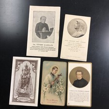 lotto di 5 santini prima metà