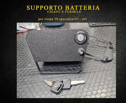 Supporto batteria 12v vespa - supporto,