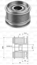 535001010 puleggia alternatore - 535001010,
