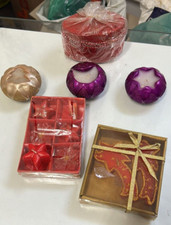 STOCK 11 CANDELE NATALIZIE VARIE MISURE E COLORI