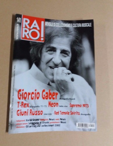 Rivista musicale raro - rivista,