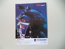 advertising Pubblicità 2005 MOTO SUZUKI GSX 750 R