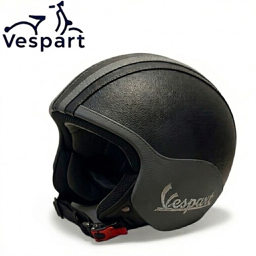 Casco vintage vespart pelle - vintage,