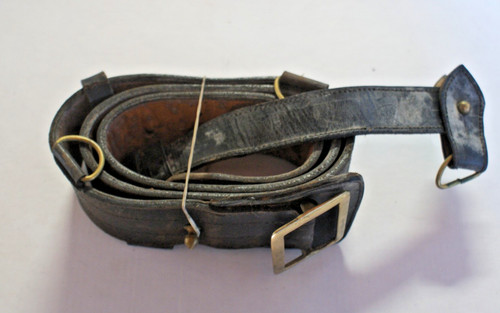 Pp826 cinturone nero sam brown - nero,