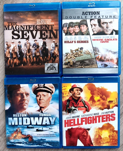 Action blu rays magnificent - action,
