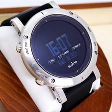 Orologio Digitale SUUNTO CORE Acciaio Spazzolato Testato Quarzo 30M Impermeabile