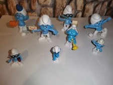 Lotto 8 Puffi McDonald's Happy