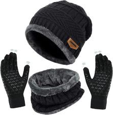 Set Guanti Sciarpa Cappello 3