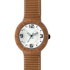 Orologio HIP HOP LEATHER nocciola  HWU0205
