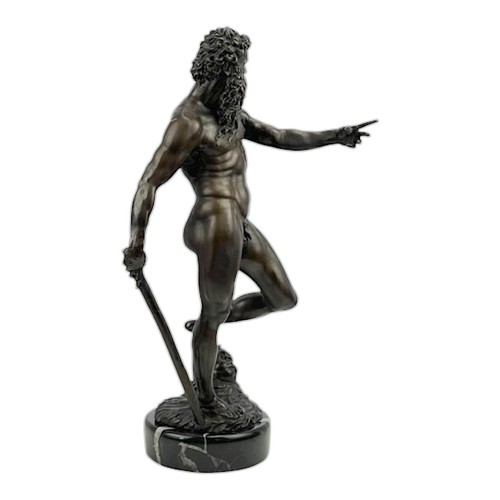 Statua bronzo poseidone - statua,