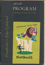 MONDIALI 1954 IN SVEZIA - 3°