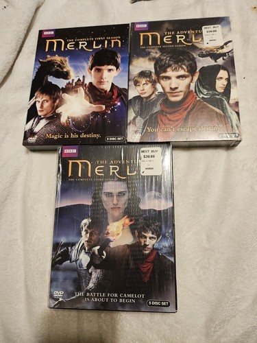 Merlin seasons dvd - merlin,