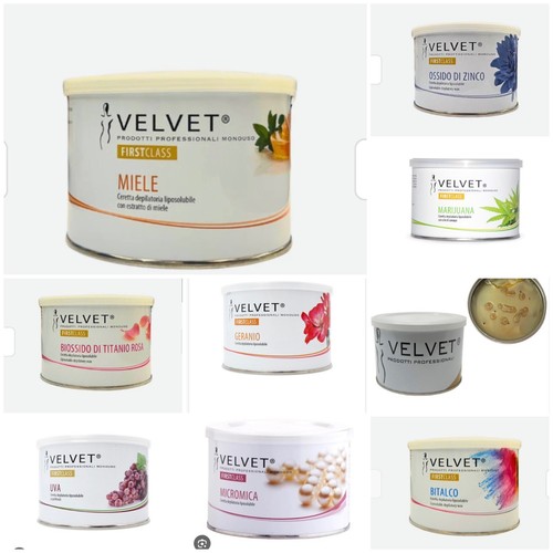 6pz velvet cera depilatoria - 6pz,