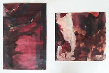 2 quadri pittura informale