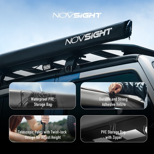 Novsight tenda estraibile - estraibile, da