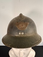 WW2 French M26 Adrian Helmet – Chasseurs / African Light Infantry RF