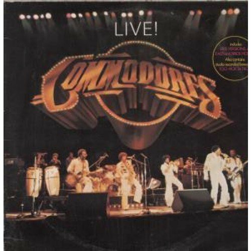 Commodores live - commodores, (2lp)
