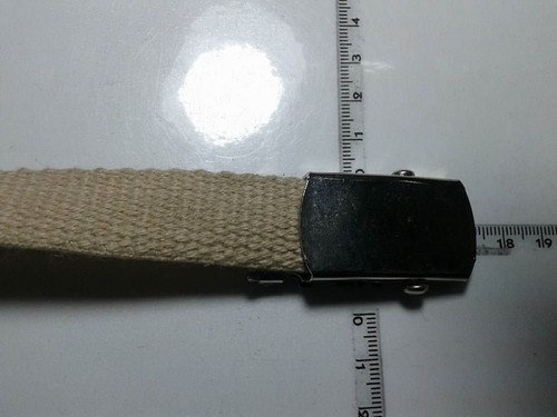 Cintura beige con fibbia - cm,