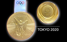 Olimpiade Tokyo 2020 Medaglia d’Oro olimpica replica