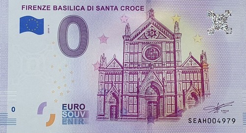 Billete euro souvenir - euro, 0