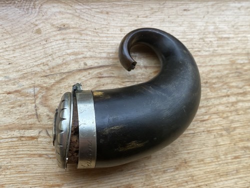 Scottish horn snuff mull - scottish,