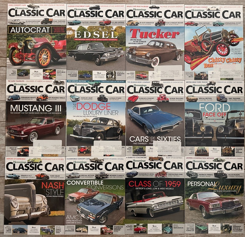 Hemmings classic car magazine - car,