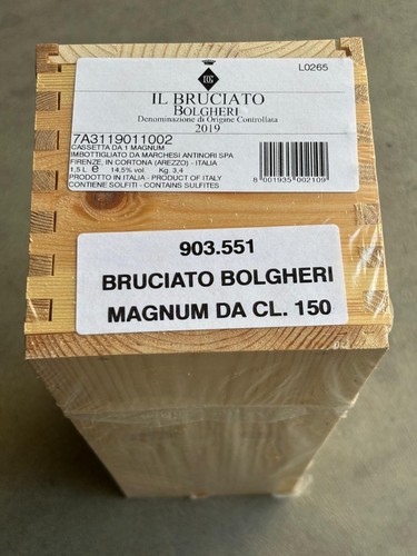 Bruciato antinori 2019 - il,