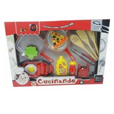 CUCINANDO CUCINA COME I GRANDI CHEF ACCESSORI VARI GIOCATTOLO GIOCO BAMBINA
