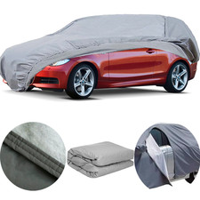 Telo copri auto copriauto felpato impermeabile con zip per BMW serie 1 E82