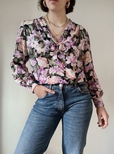Camicia vintage seta - in,