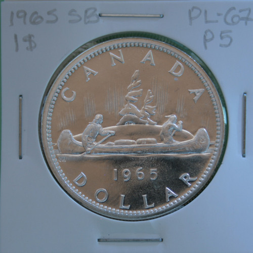 1965 silver dollar small - (1$, )